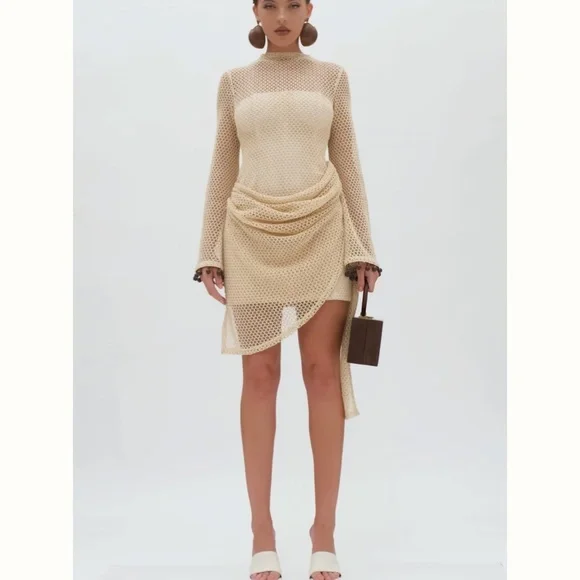 ANDREA IYAMAH EGU CROCHET DRESS - Picture 4 of 5